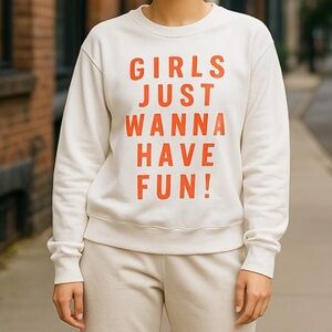 Wildfox Girls just wanna have fun sweatshirt